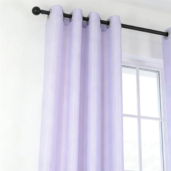 Soft Mist Light Purple Tencel Velvet Curtains factory